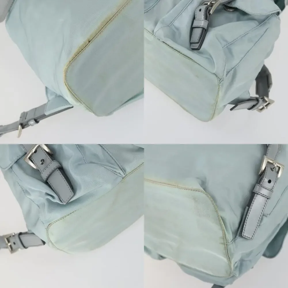 Prada Nylon Backpack Light Blue